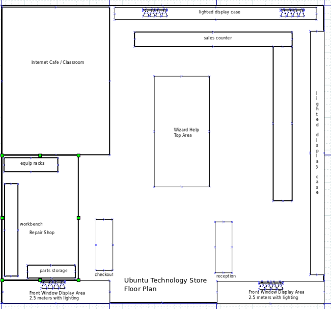 ubuntu store floorplan